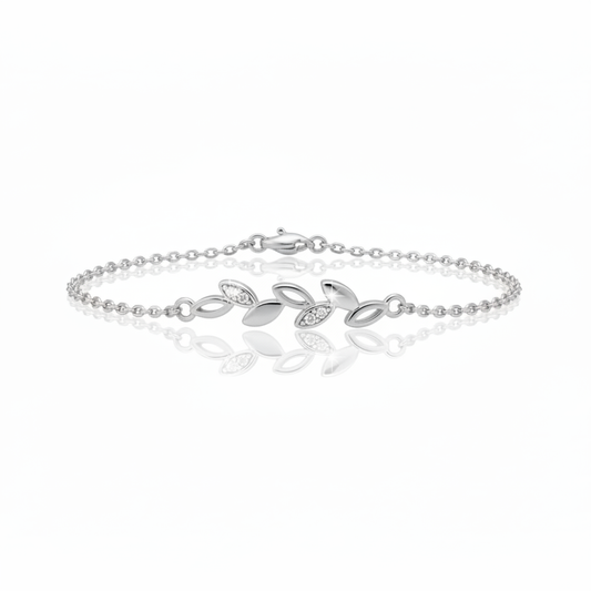 Graceful 925 Sterling Silver Bracelet