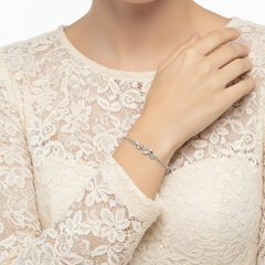 Graceful 925 Sterling Silver Bracelet